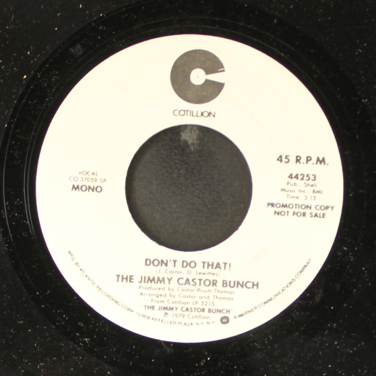 don't do that / mono by JIMMY CASTOR BUNCH