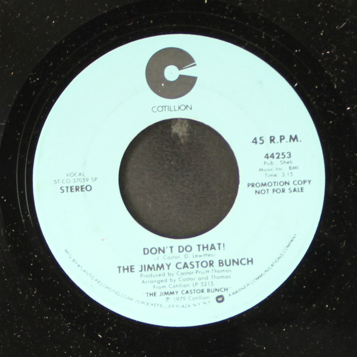 don't do that / mono by JIMMY CASTOR BUNCH