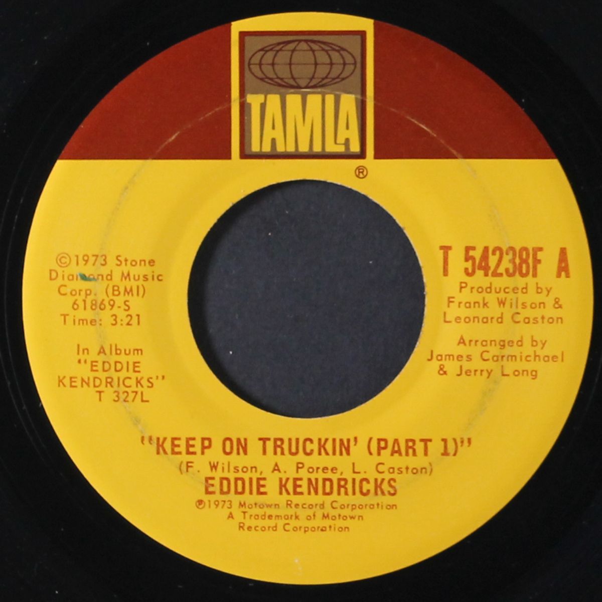 keep on truckin' / pt. 2 by EDDIE KENDRICKS