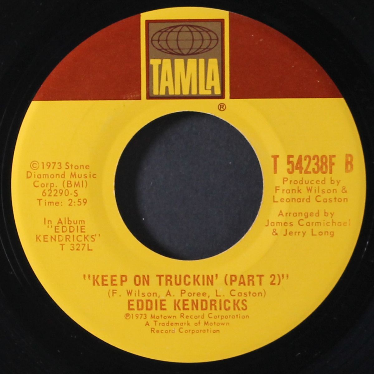 keep on truckin' / pt. 2 by EDDIE KENDRICKS