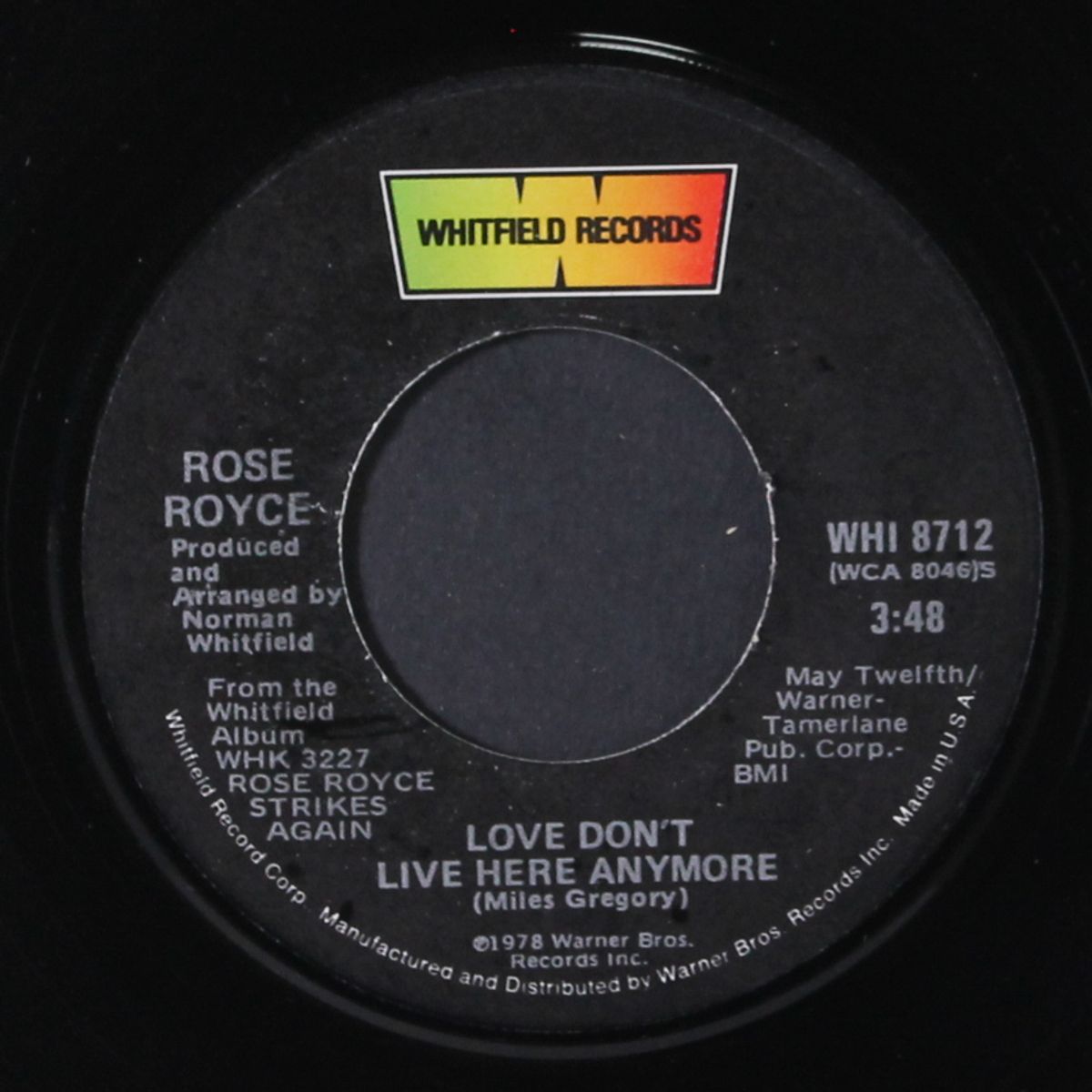 love don't live here anymore / that's what's wrong with me by ROSE ROYCE