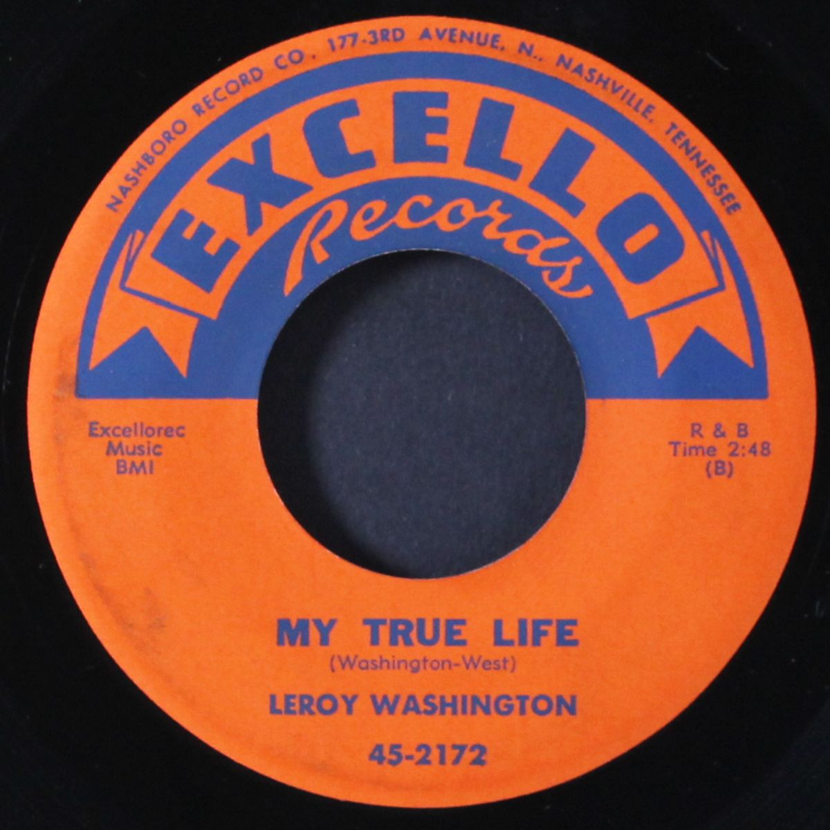 why should i cry / my true life by LEROY WASHINGTON