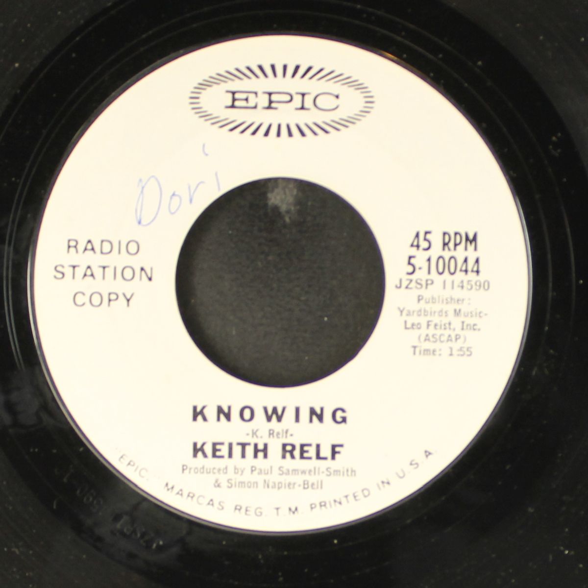 mr. zero / knowing by KEITH RELF