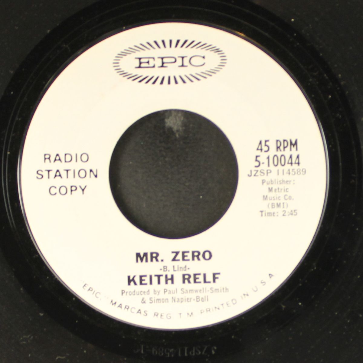 mr. zero / knowing by KEITH RELF