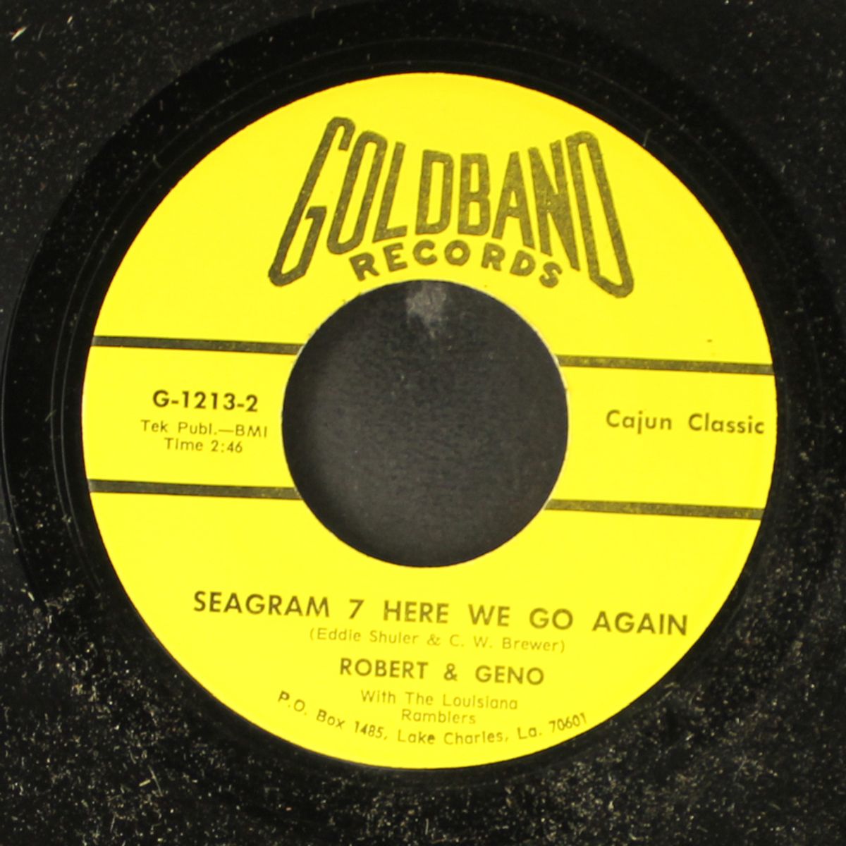 no salt in the beans / seagram 7 here we go again by ROBERT & GENO