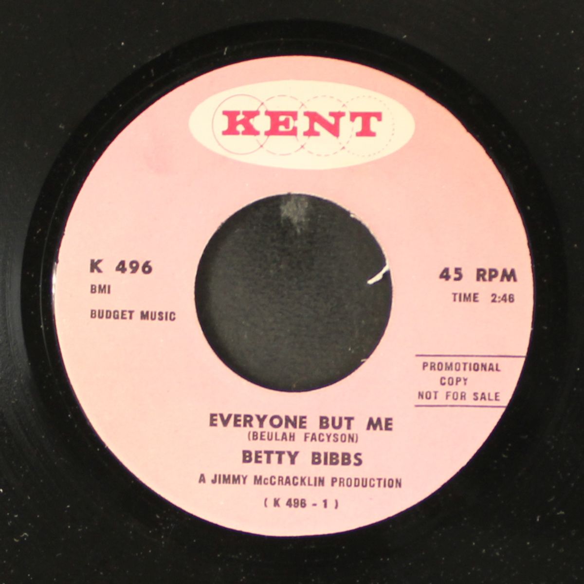 enough for everybody / everyone but me by BETTY BIBBS