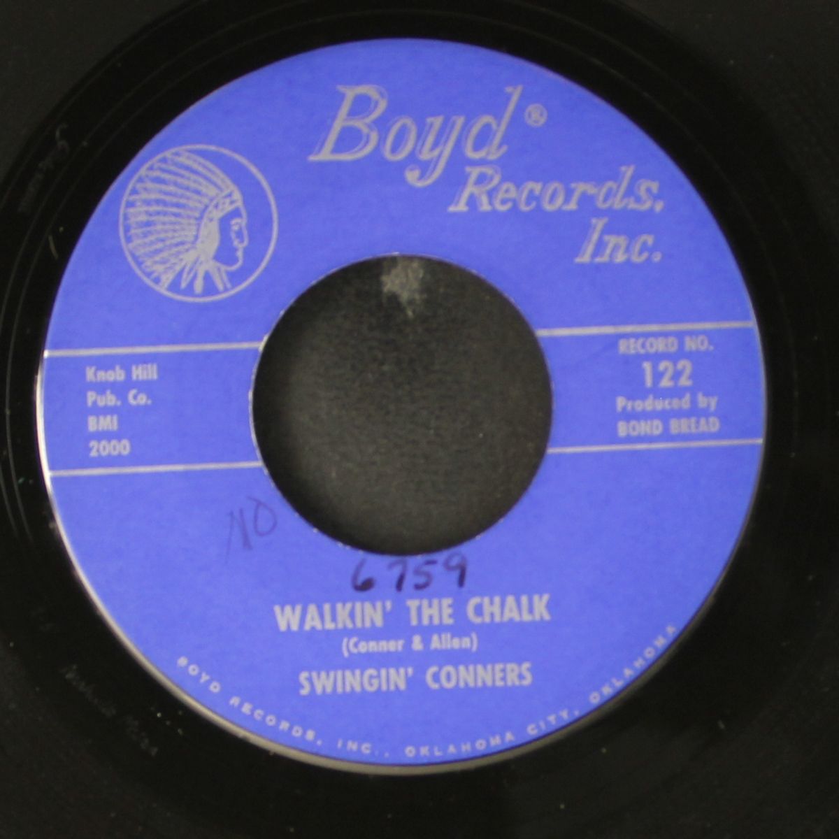 milk cow blues / walkin' the chalk by SWINGIN' CONNERS