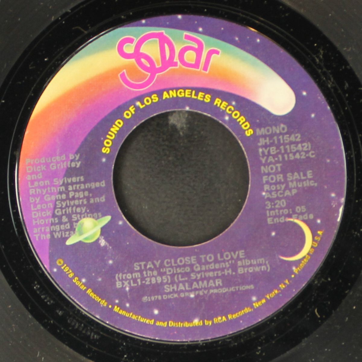 stay close to love / mono by SHALAMAR