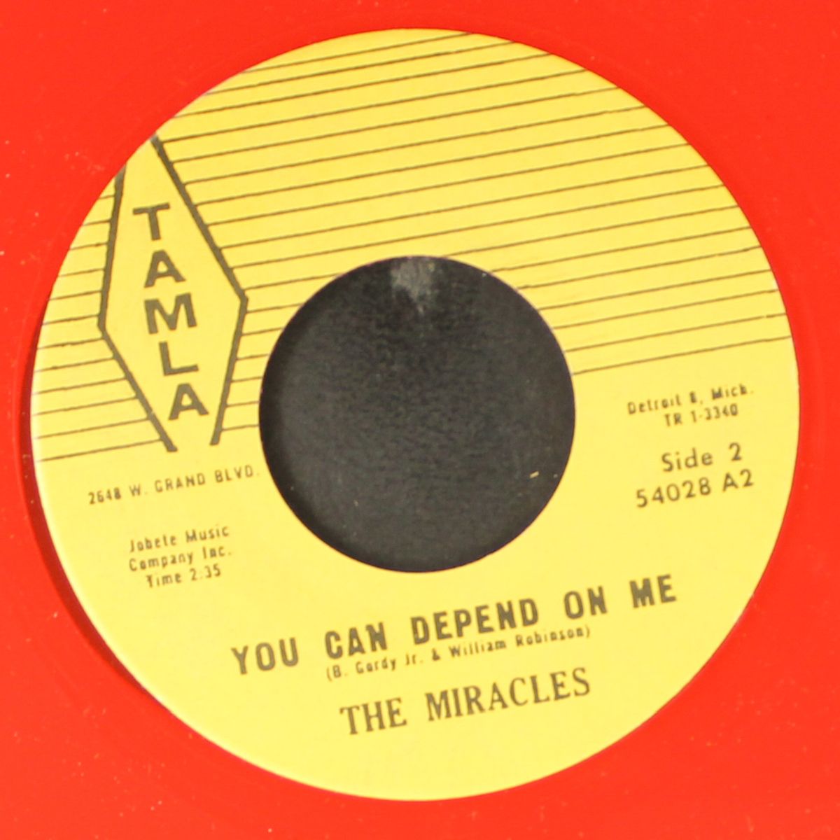 the feeling is so fine / you can depend on me by MIRACLES