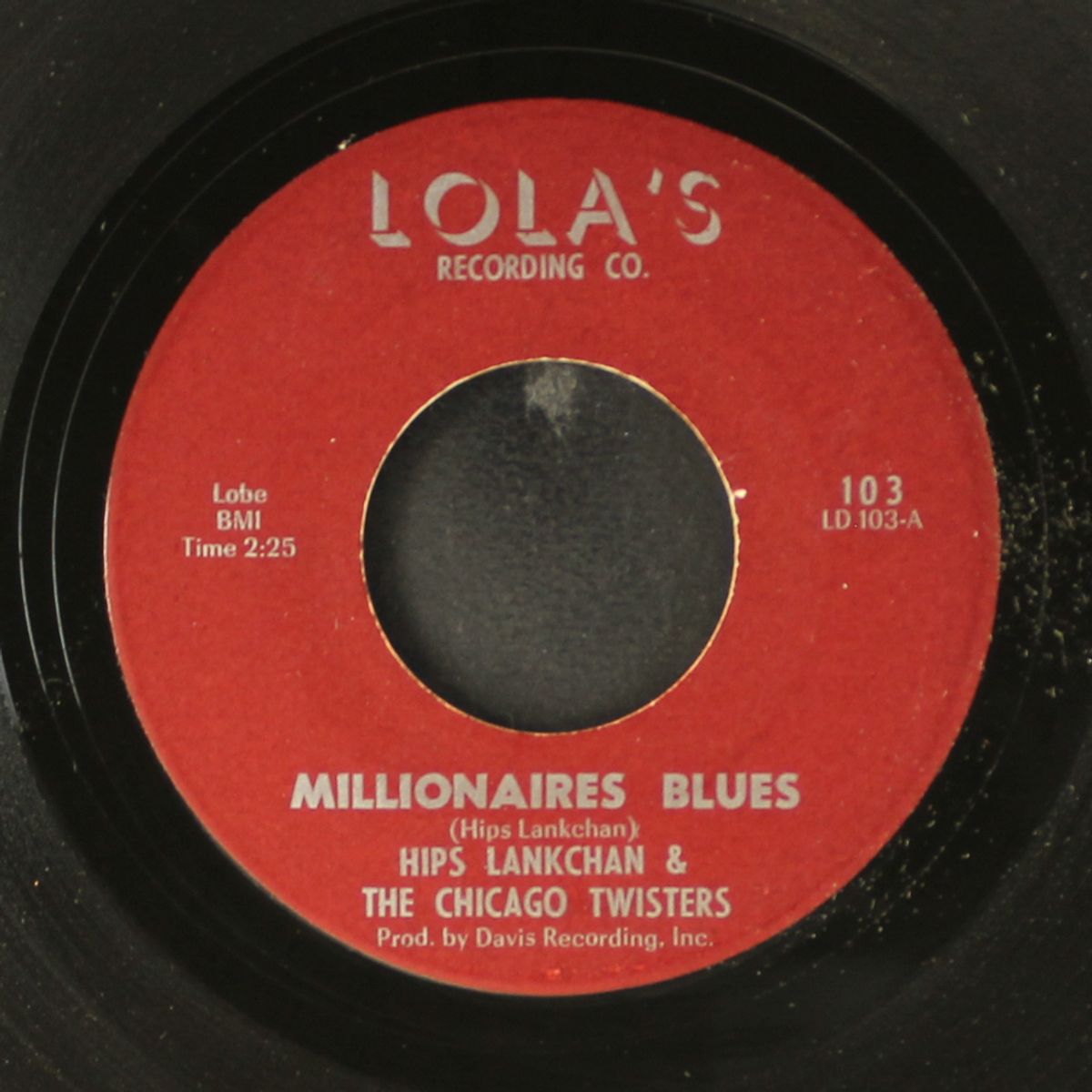 millionaires blues / on my way by HIPS LANKCHAN