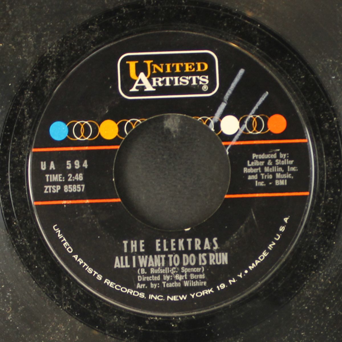 all i want to do is run / it ain't as easy as that by ELEKTRAS