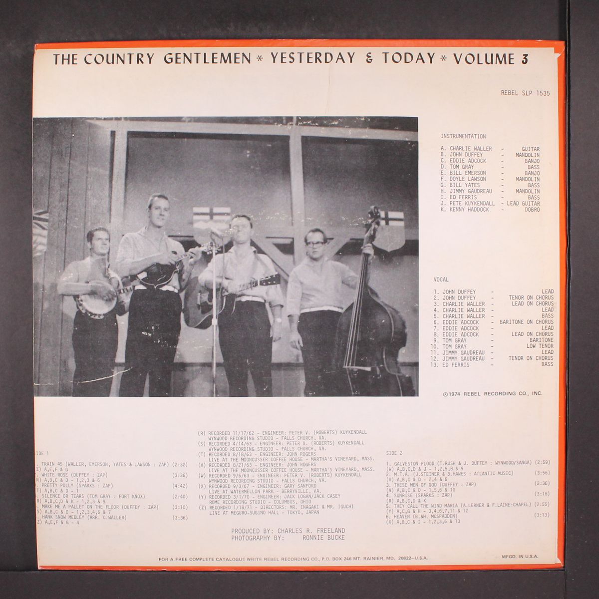 yesterday & today, vol. 3 by COUNTRY GENTLEMEN