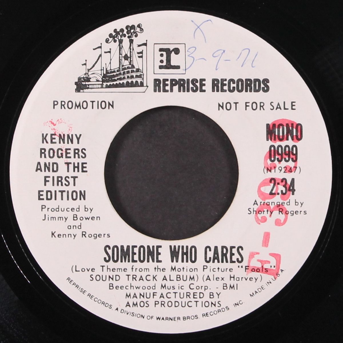 someone who cares / mono by KENNY ROGERS & FIRST EDITION