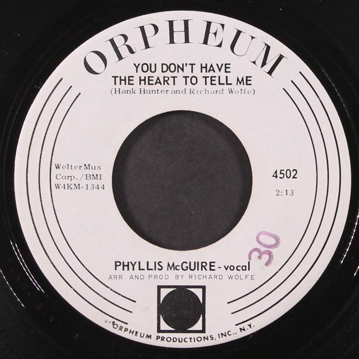 just a little lovin' / you don't have the heart to tell me by PHYLLIS MCGUIRE