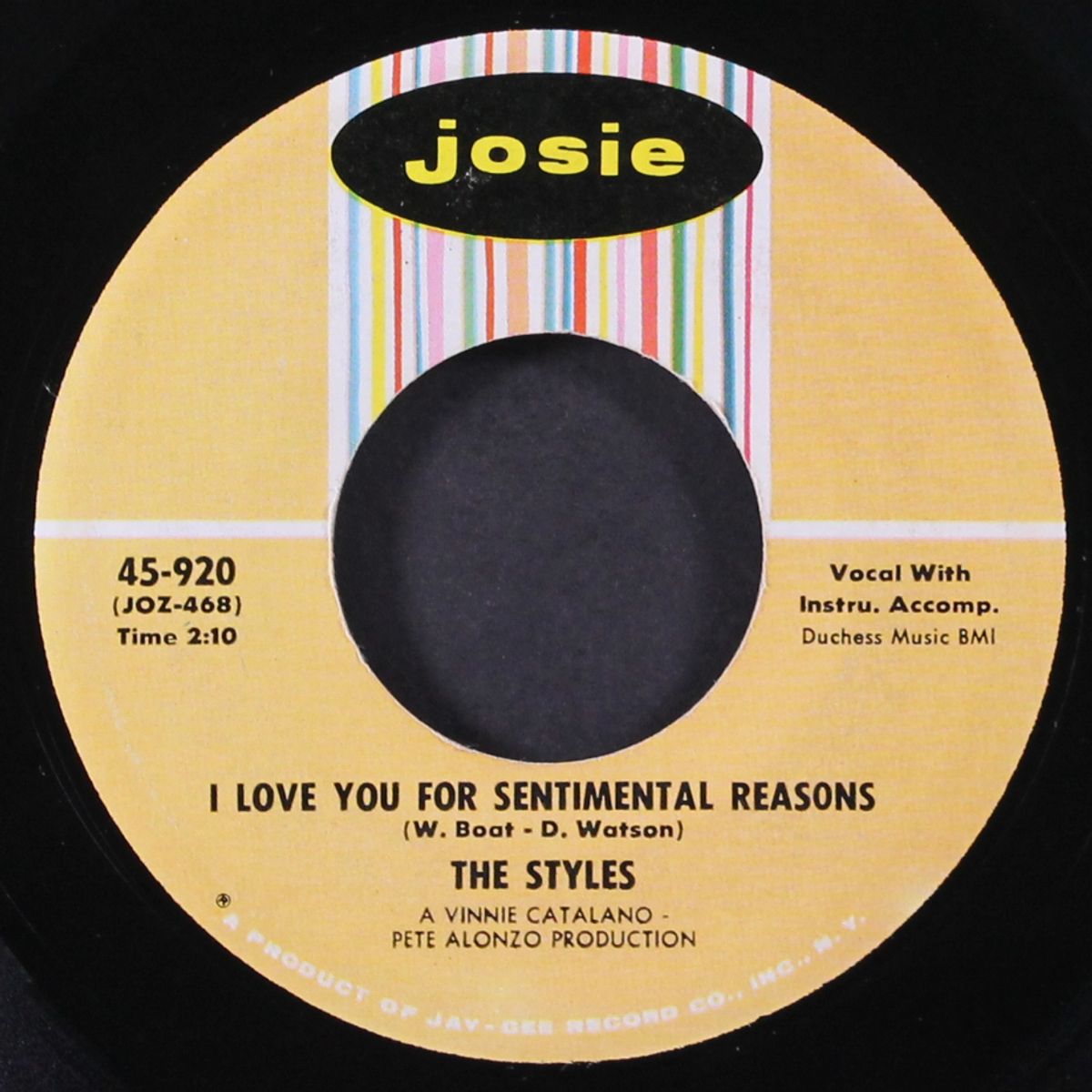 school bells to chapel bells / i love you for sentimental reasons by STYLES