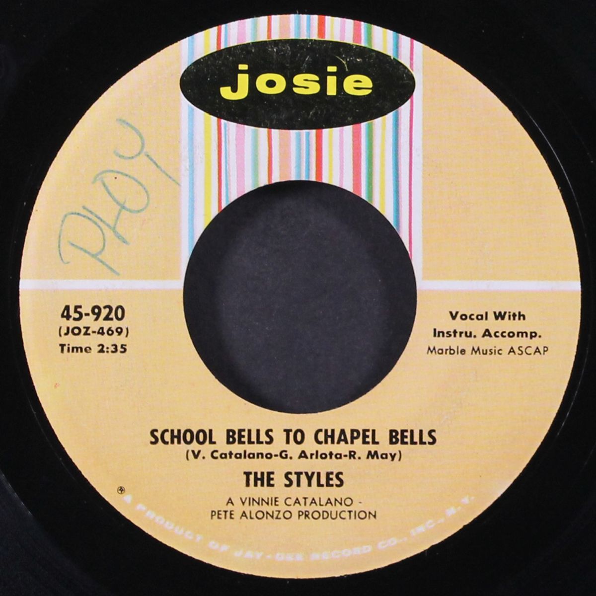 school bells to chapel bells / i love you for sentimental reasons by STYLES