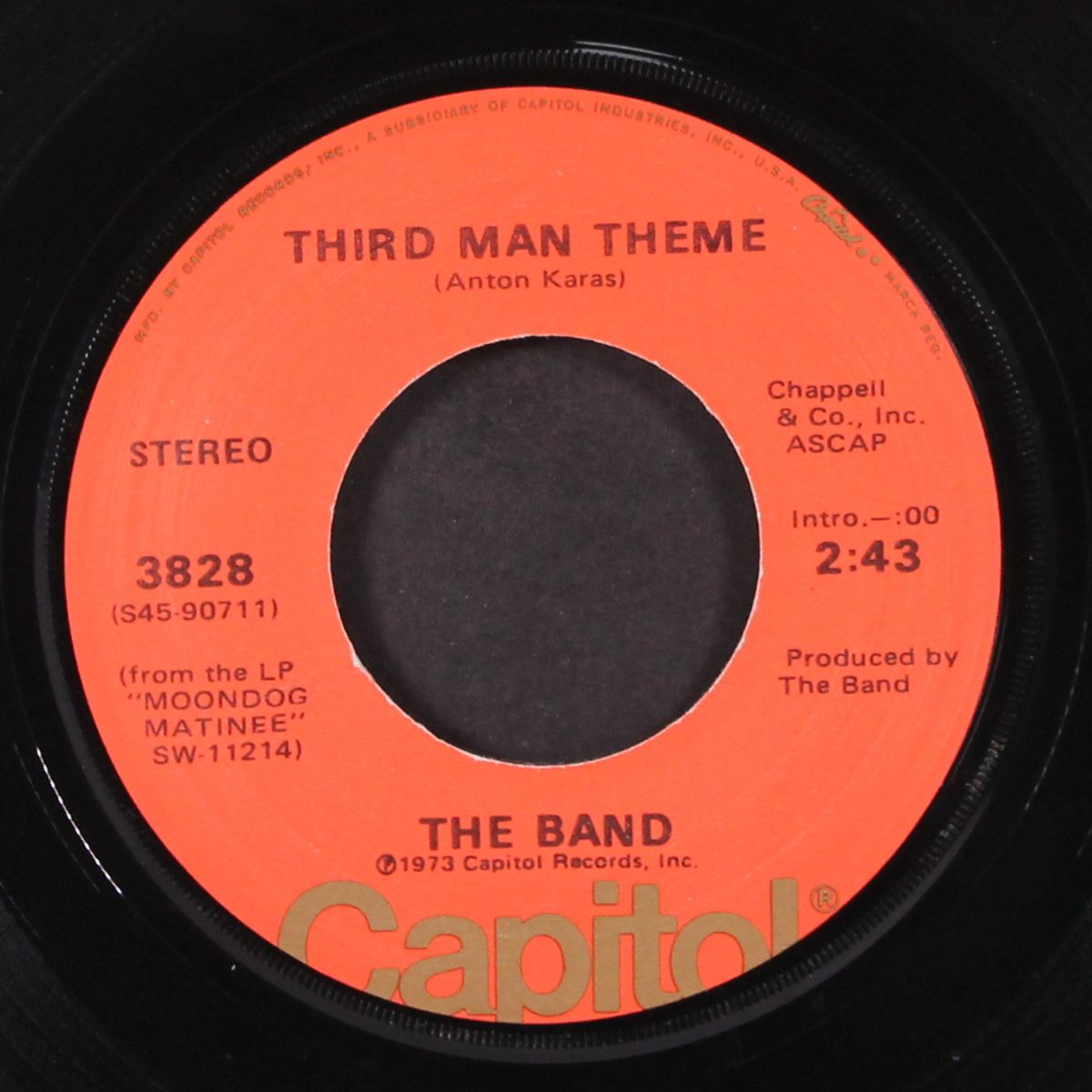 third man theme by BAND
