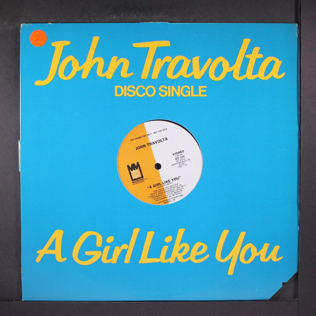 a girl like you / back doors crying by JOHN TRAVOLTA
