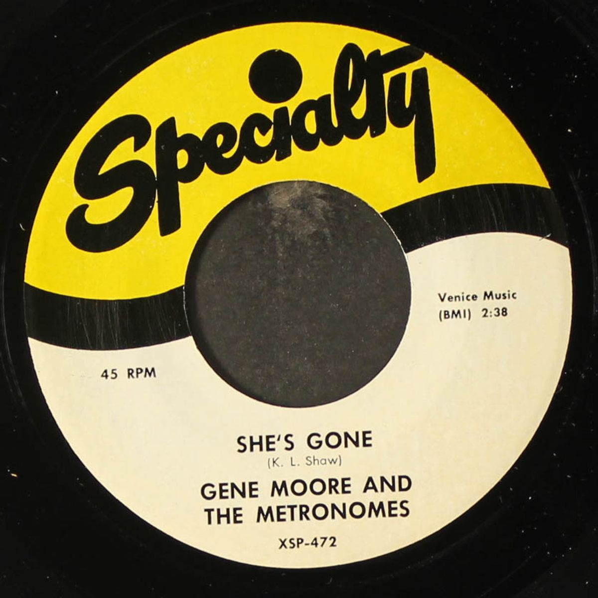 she's gone / that's bad by GENE MOORE & METRONOMES