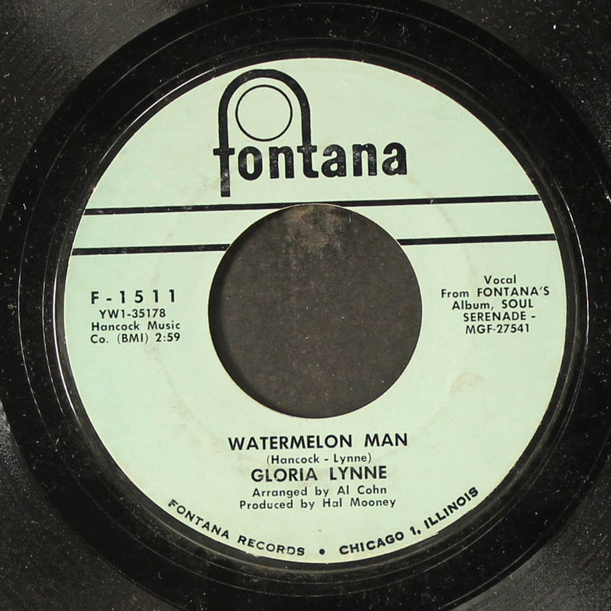 watermelon man / all alone by GLORIA LYNNE