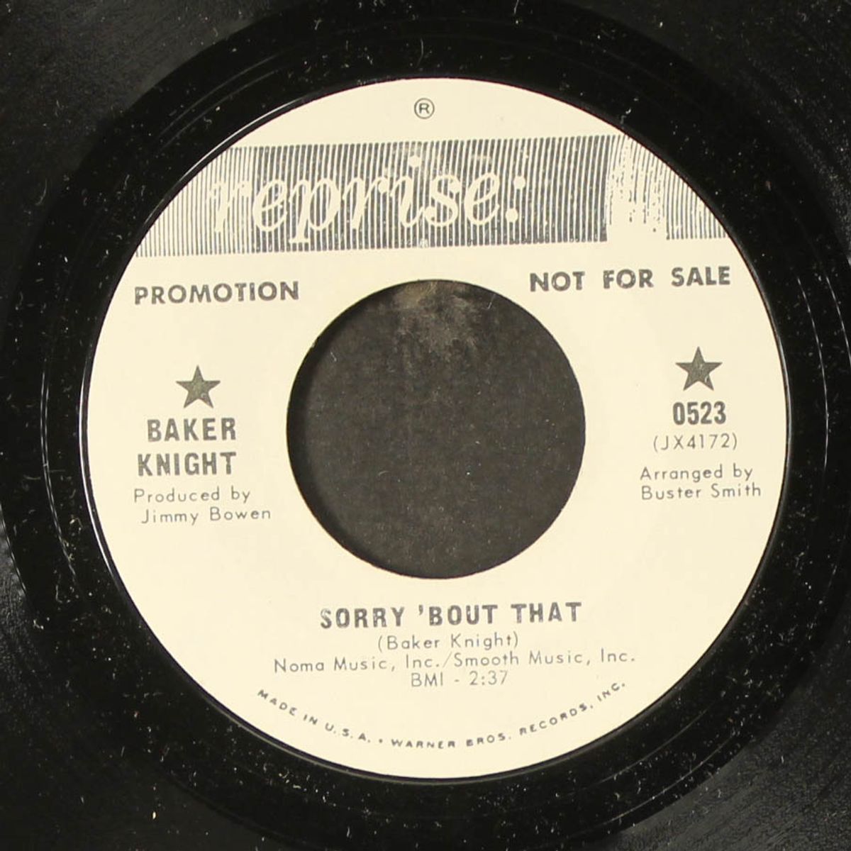 sorry 'bout that / i want what you got by BAKER KNIGHT