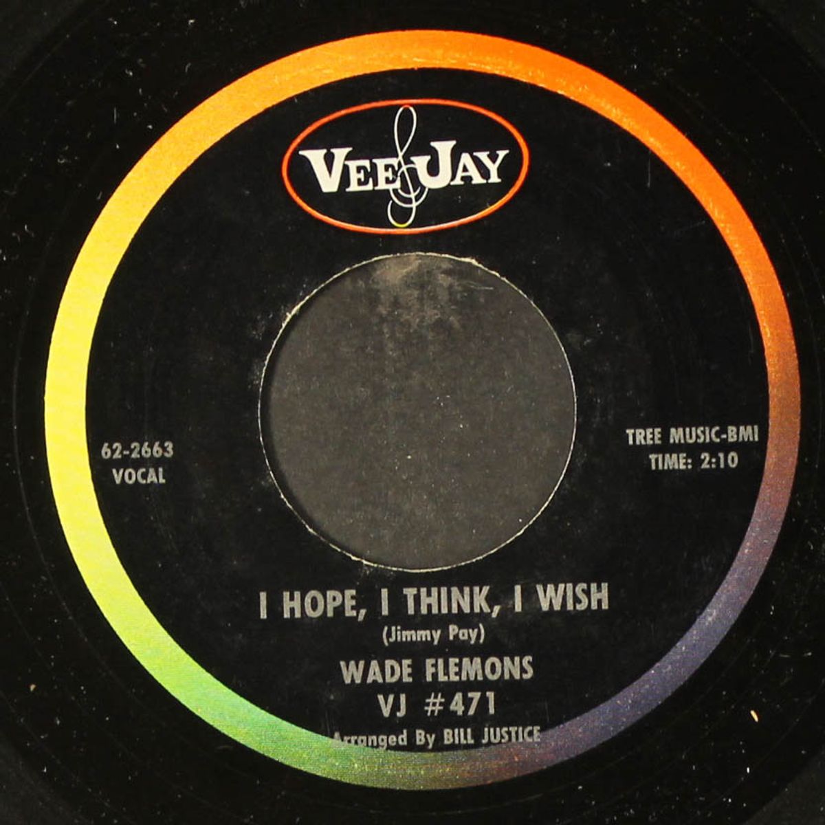 ain't these tears? / i hope, i think, i wish by WADE FLEMONS