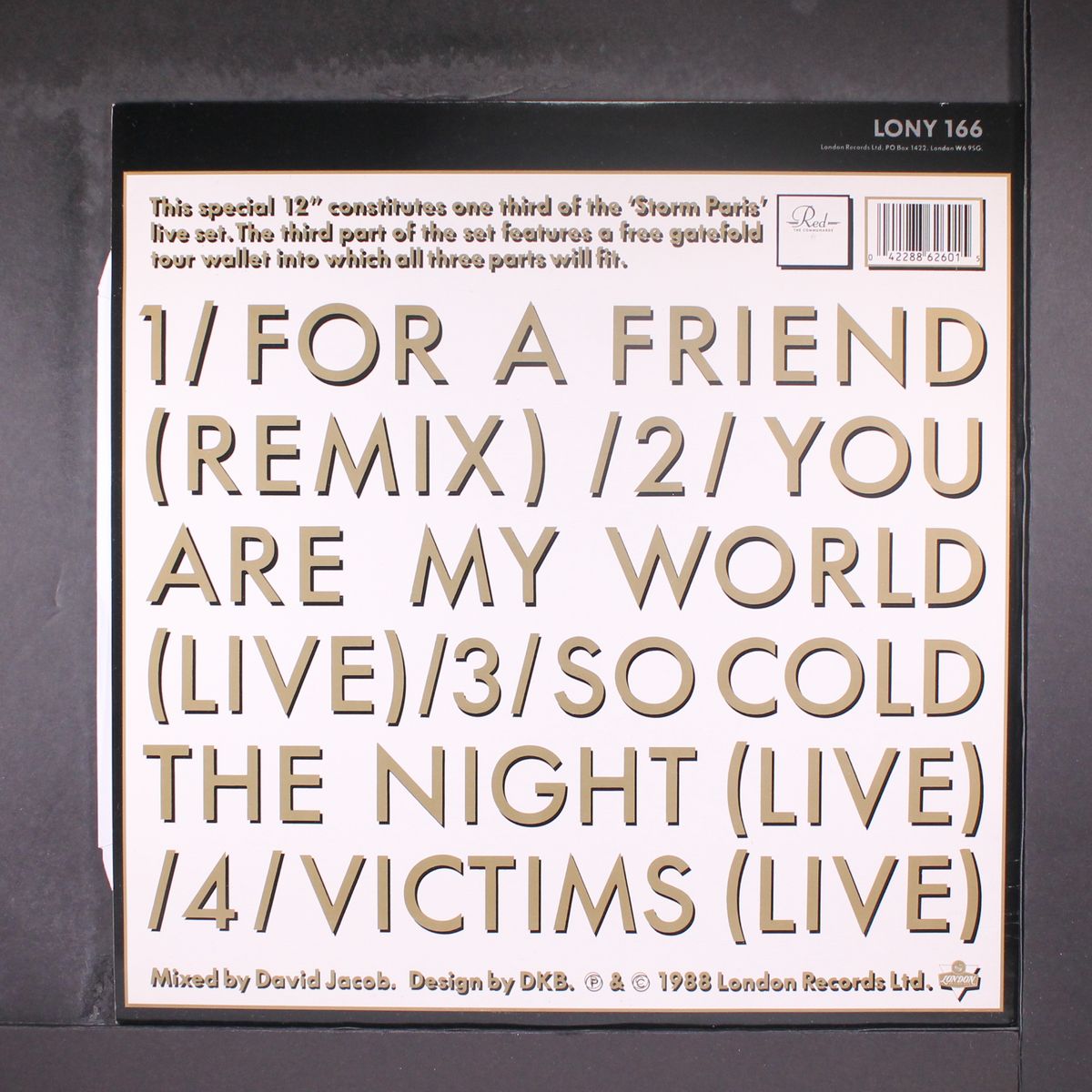 for a friend (sides 3 & 4) by COMMUNARDS
