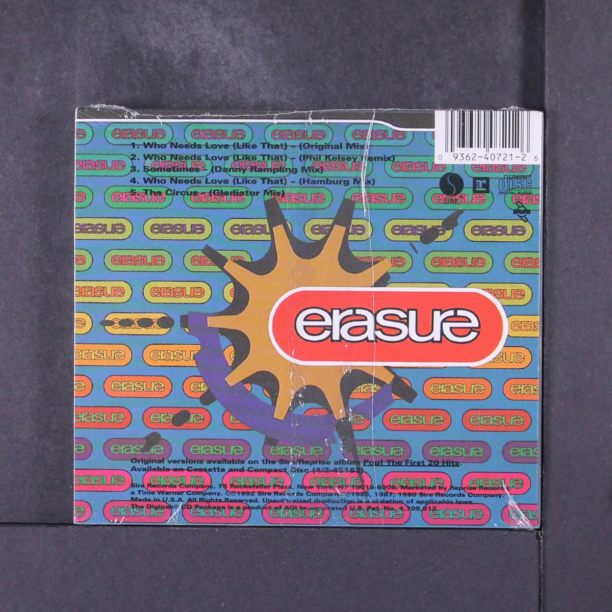 who needs love (like that) by ERASURE