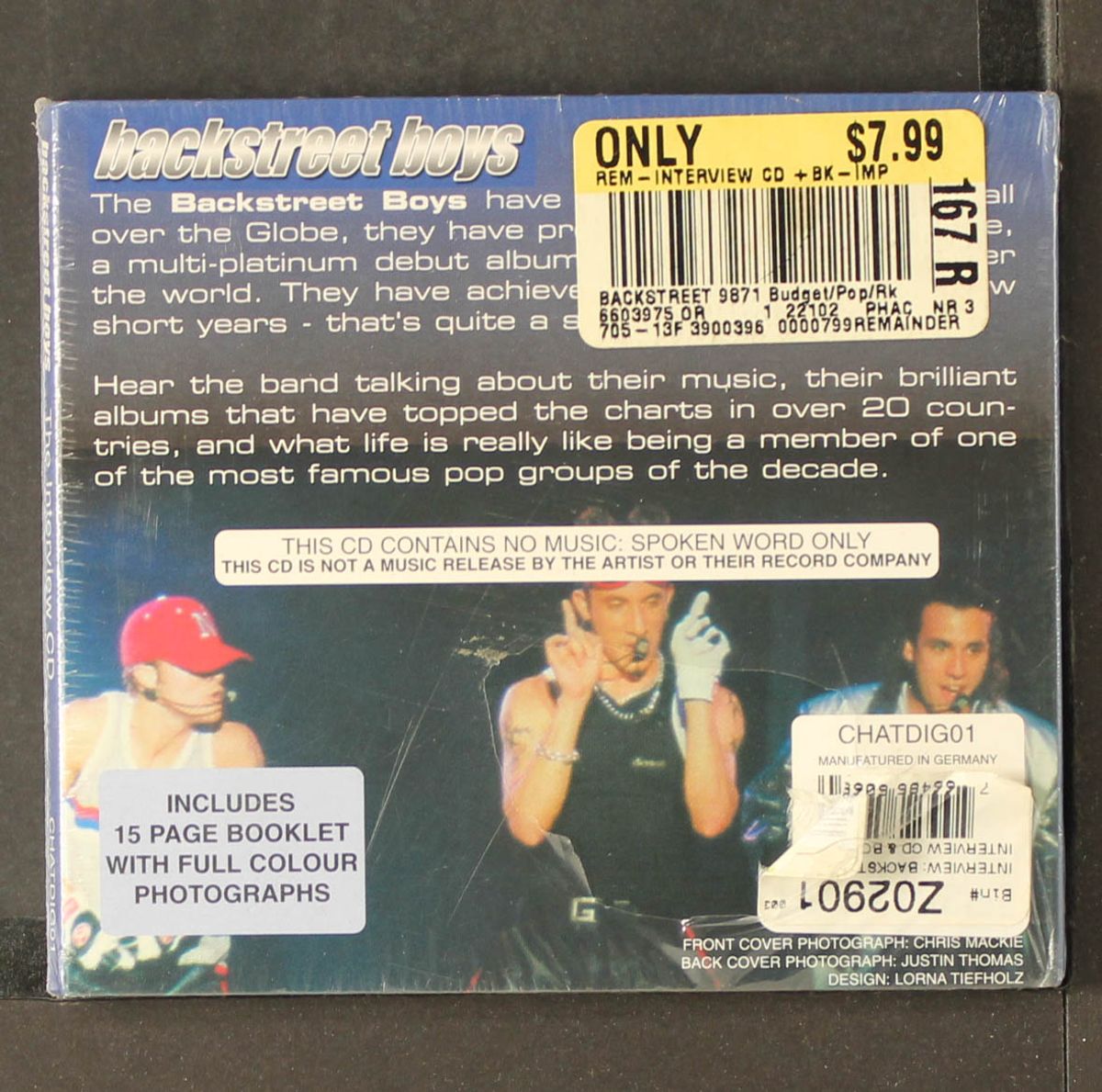 the interview cd by BACKSTREET BOYS