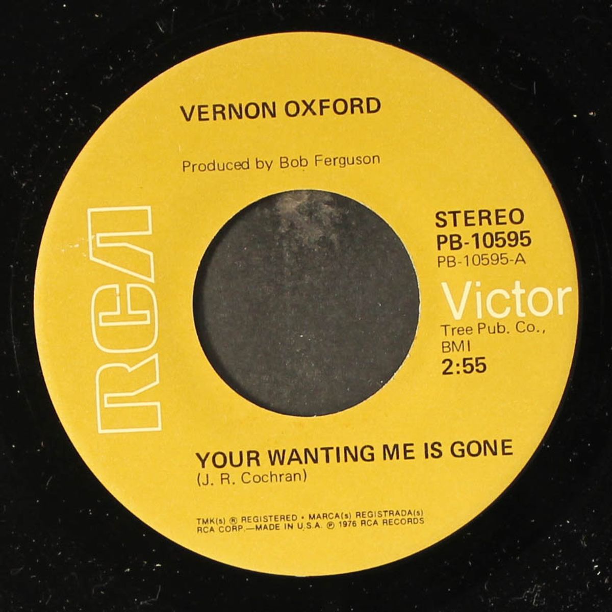your wanting me is gone / don't be late by VERNON OXFORD