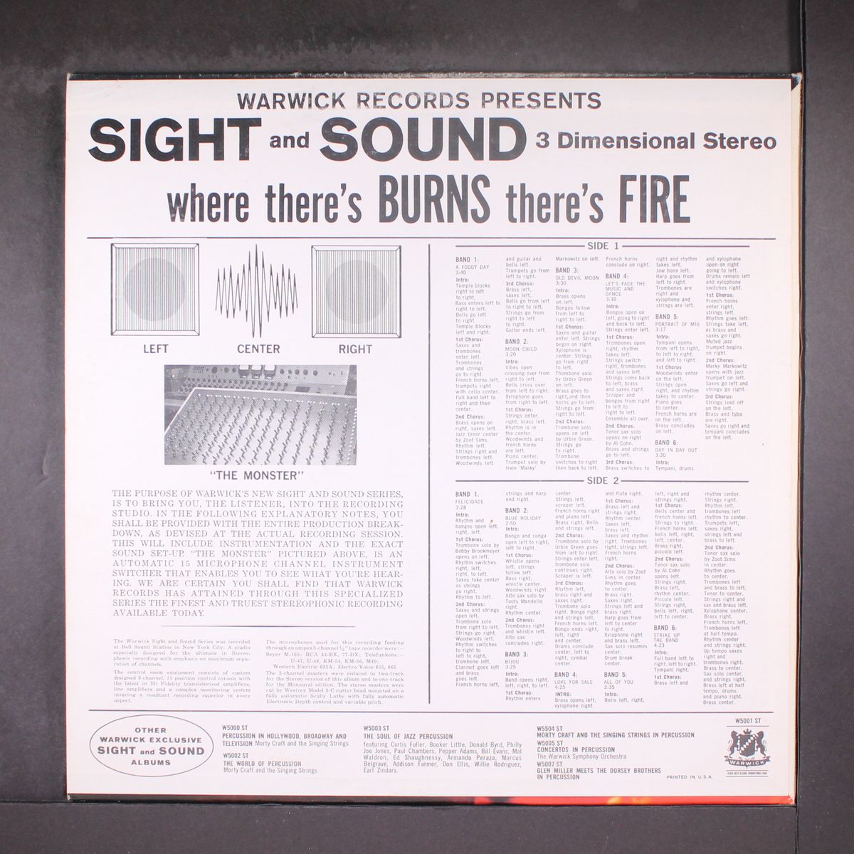 where there's burns there's fire by RALPH BURNS