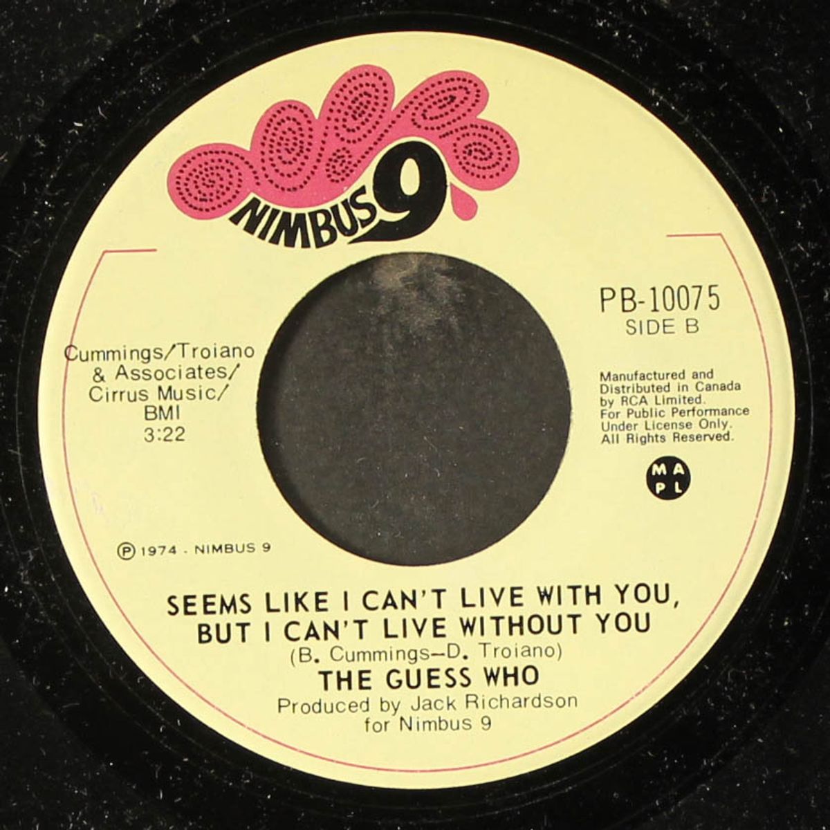 dancin' fool by GUESS WHO