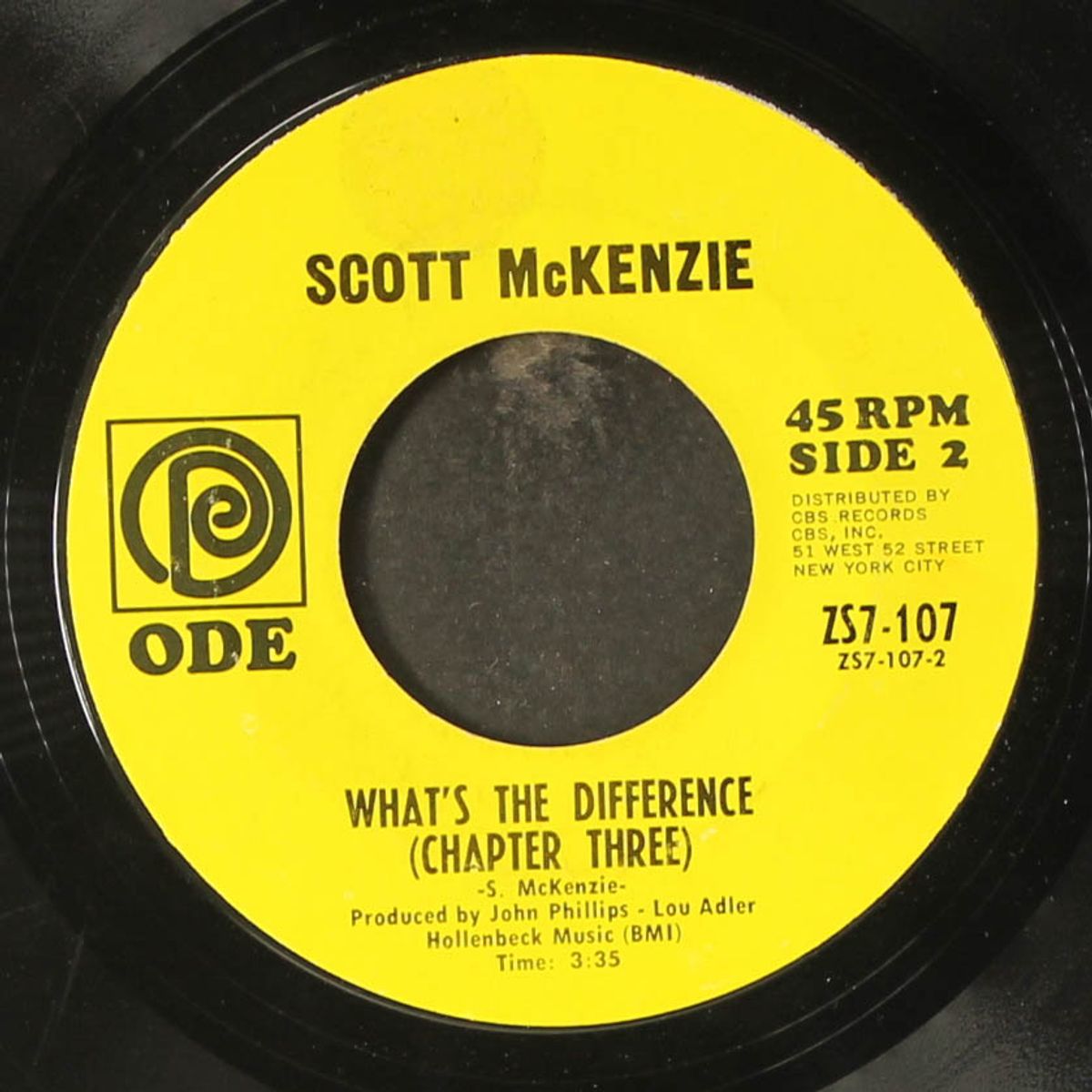 holy man / what's the difference by SCOTT MCKENZIE