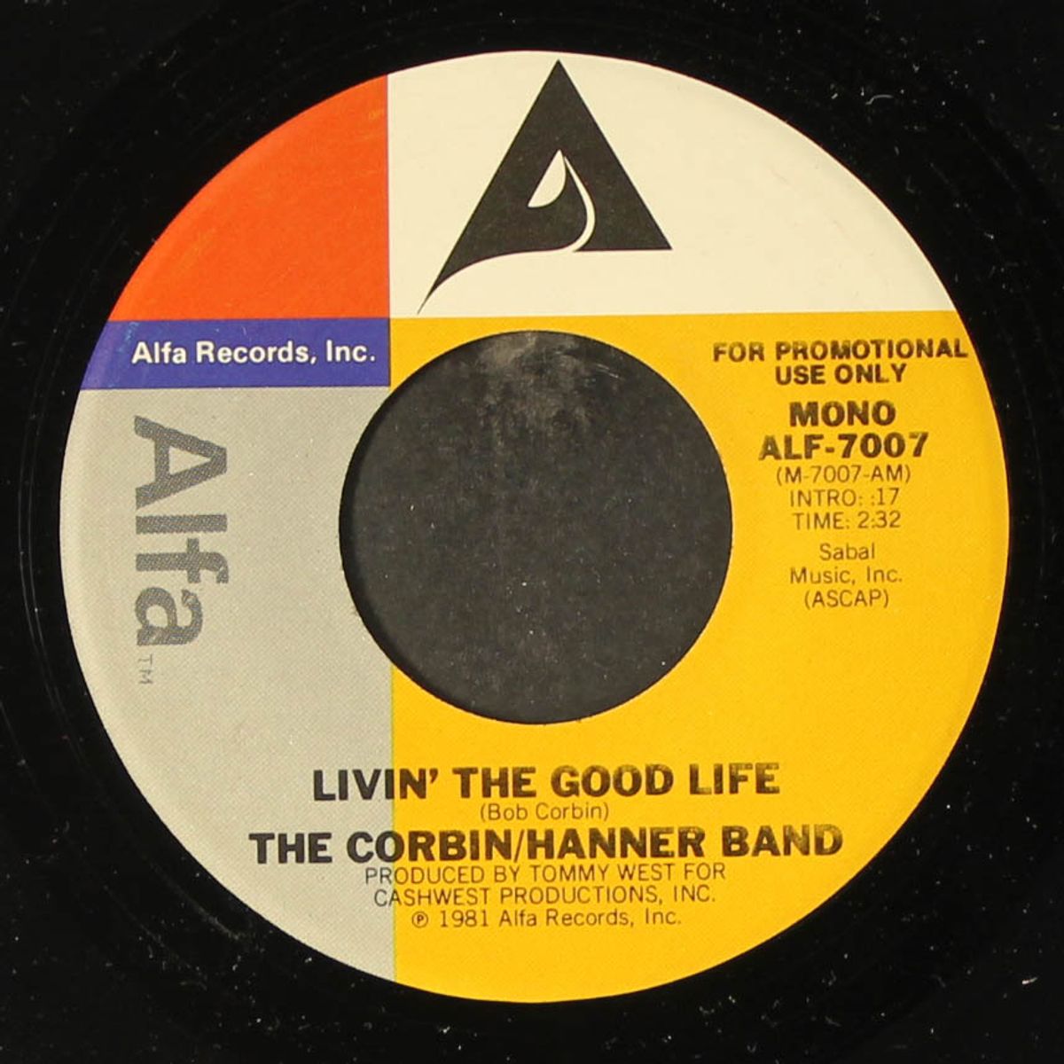 livin' the good life by CORBIN/HANNER BAND