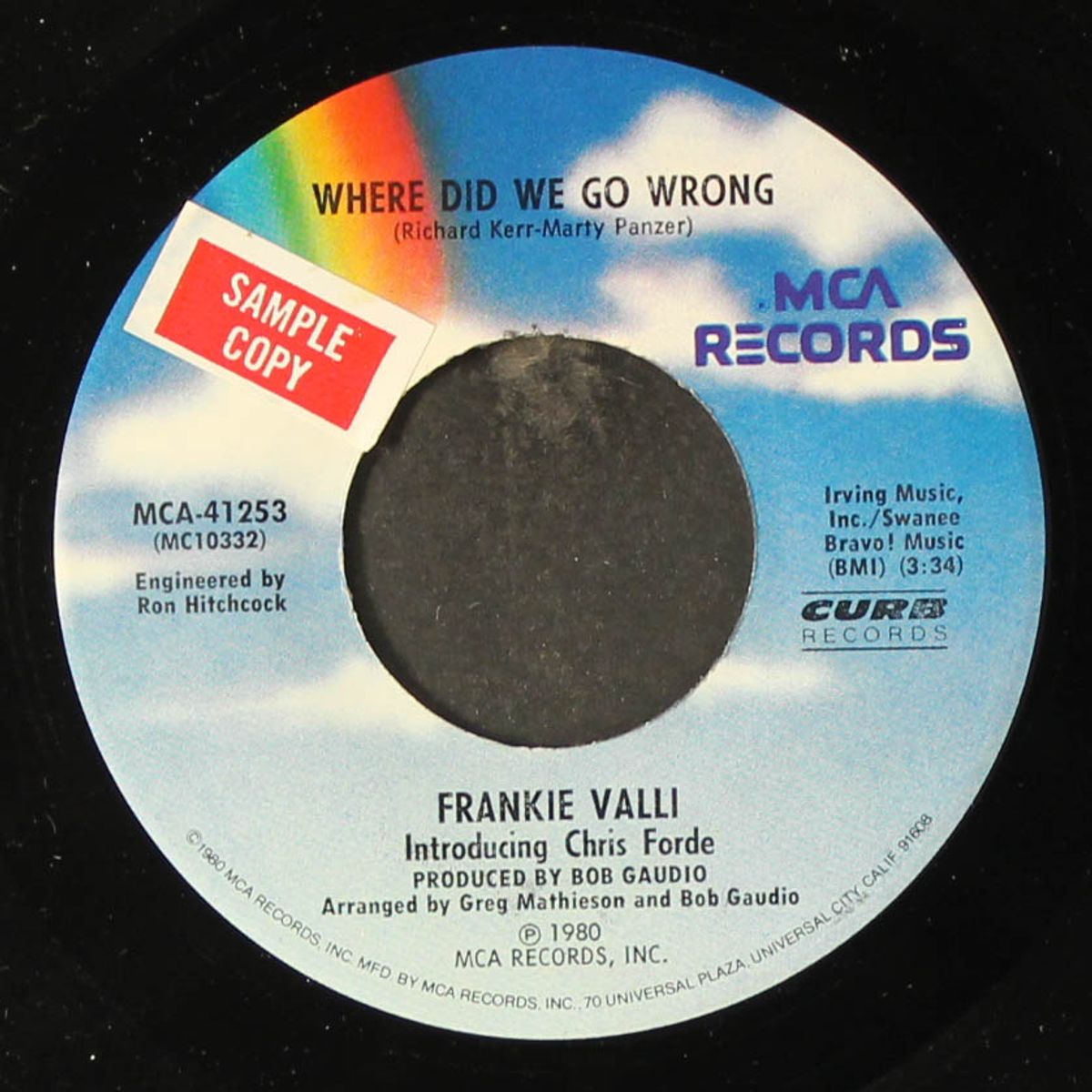 where did we go wrong by FRANKIE VALLI