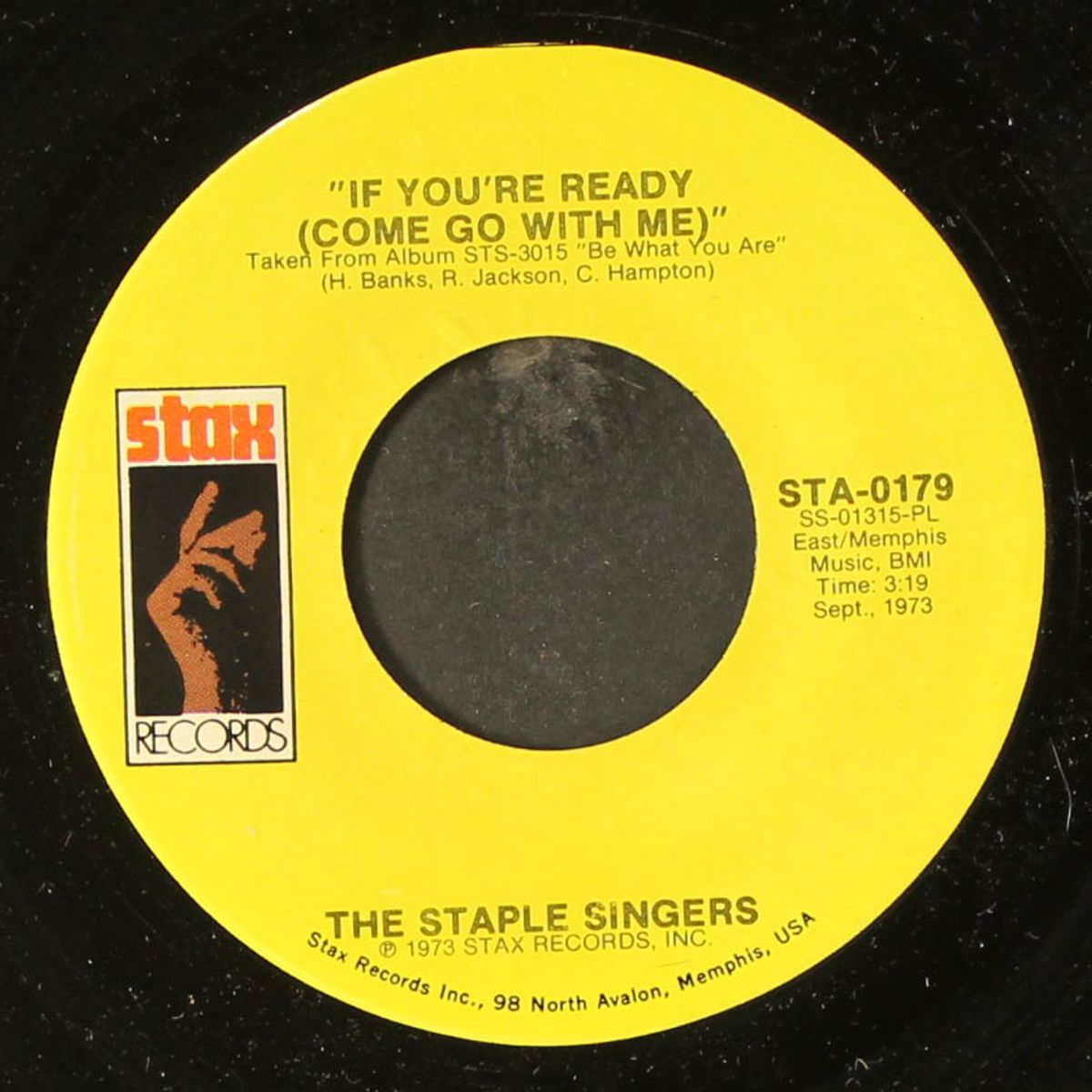 if you're ready / love comes in all colors by STAPLE SINGERS