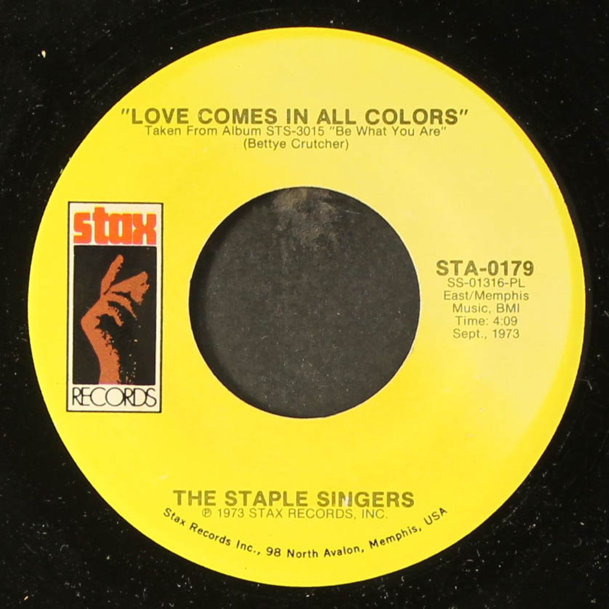 if you're ready / love comes in all colors by STAPLE SINGERS