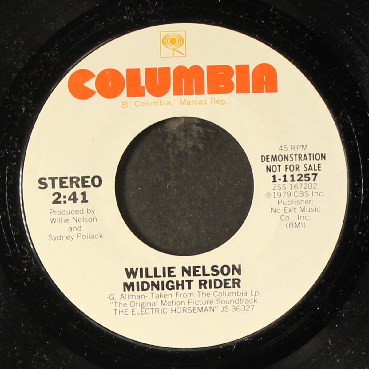 midnight rider / same by WILLIE NELSON