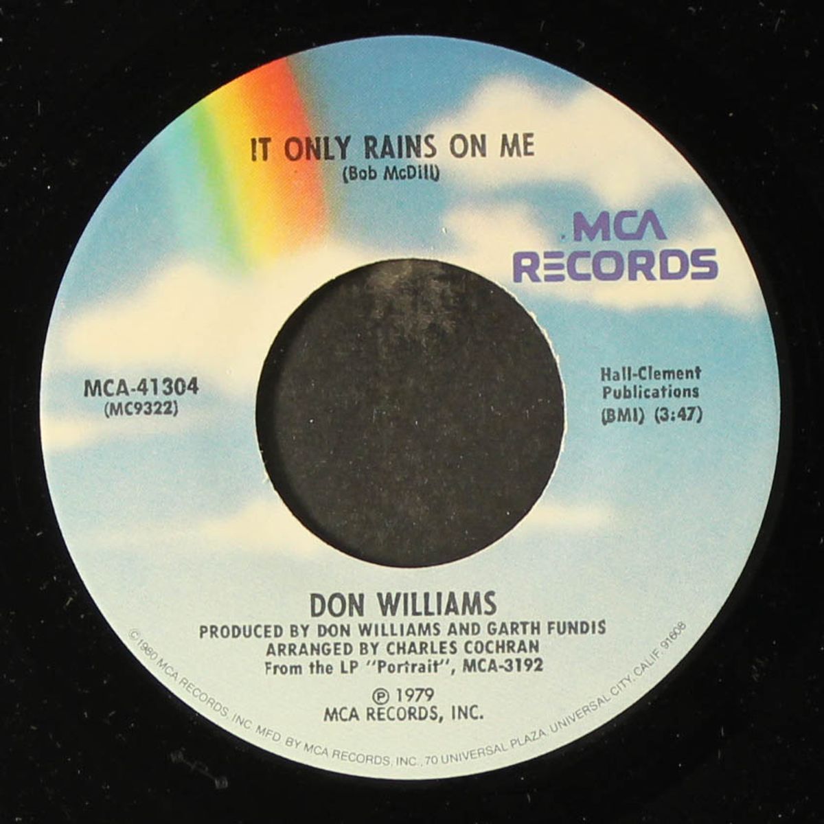 i believe in you / it only rains on me by DON WILLIAMS