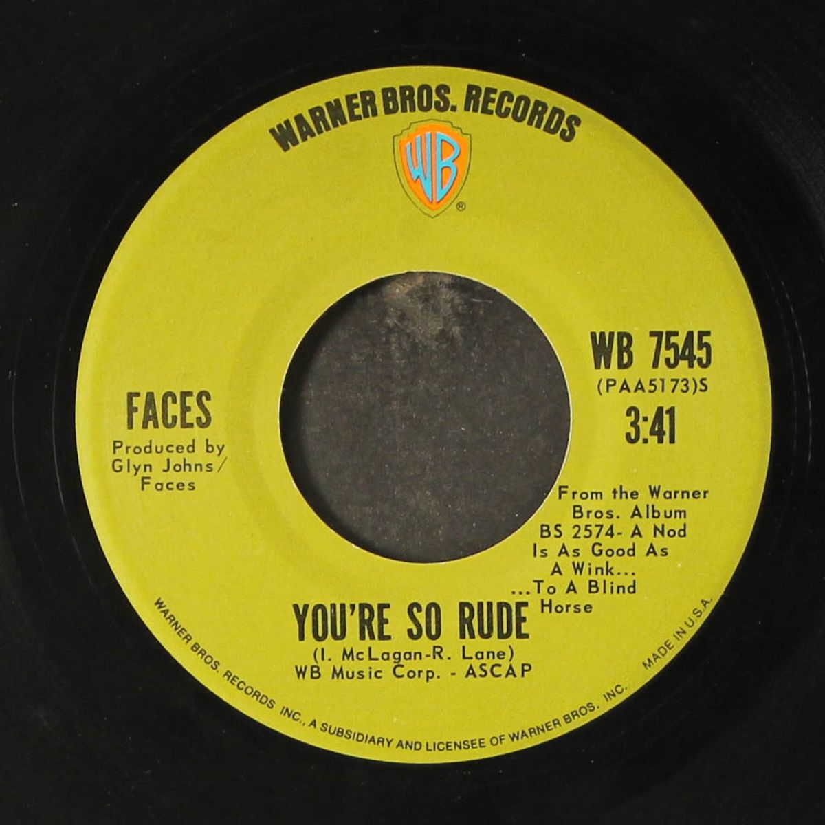 stay with me / you're so rude by FACES