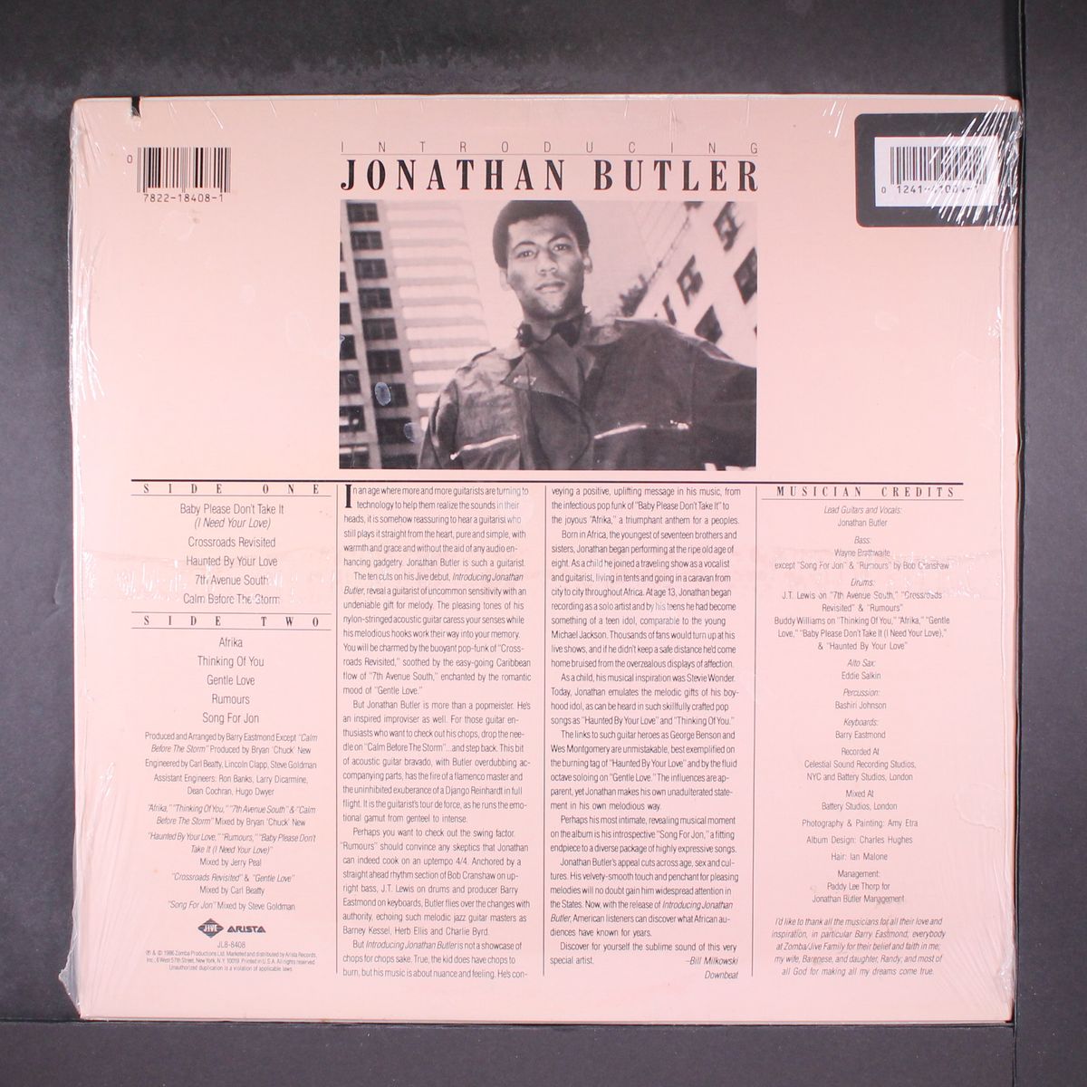 introducing by JONATHAN BUTLER
