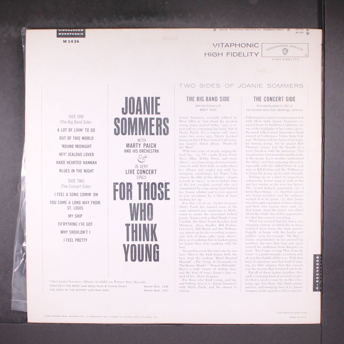 for those who think young by JOANIE SOMMERS