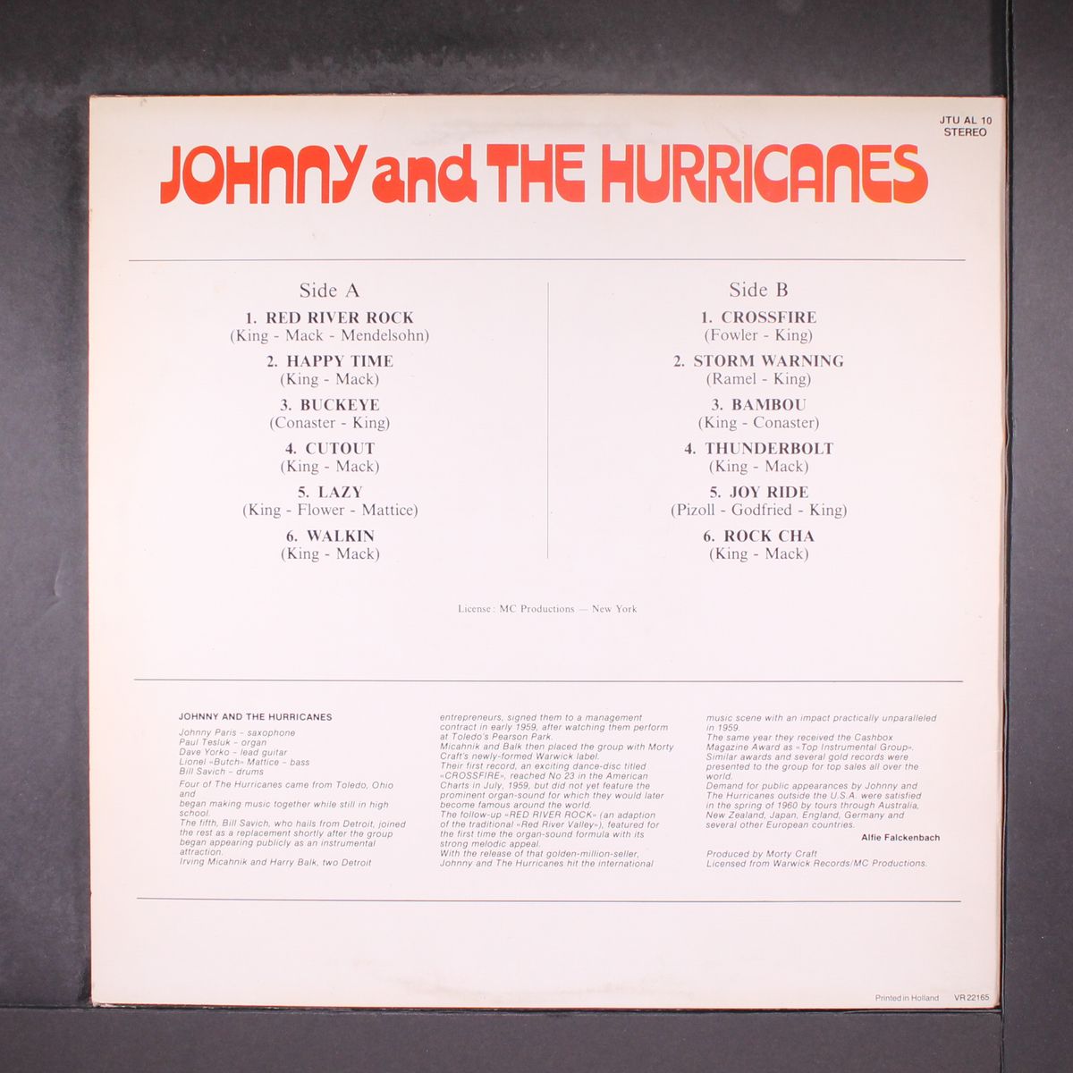red river rock by JOHNNY & HURRICANES
