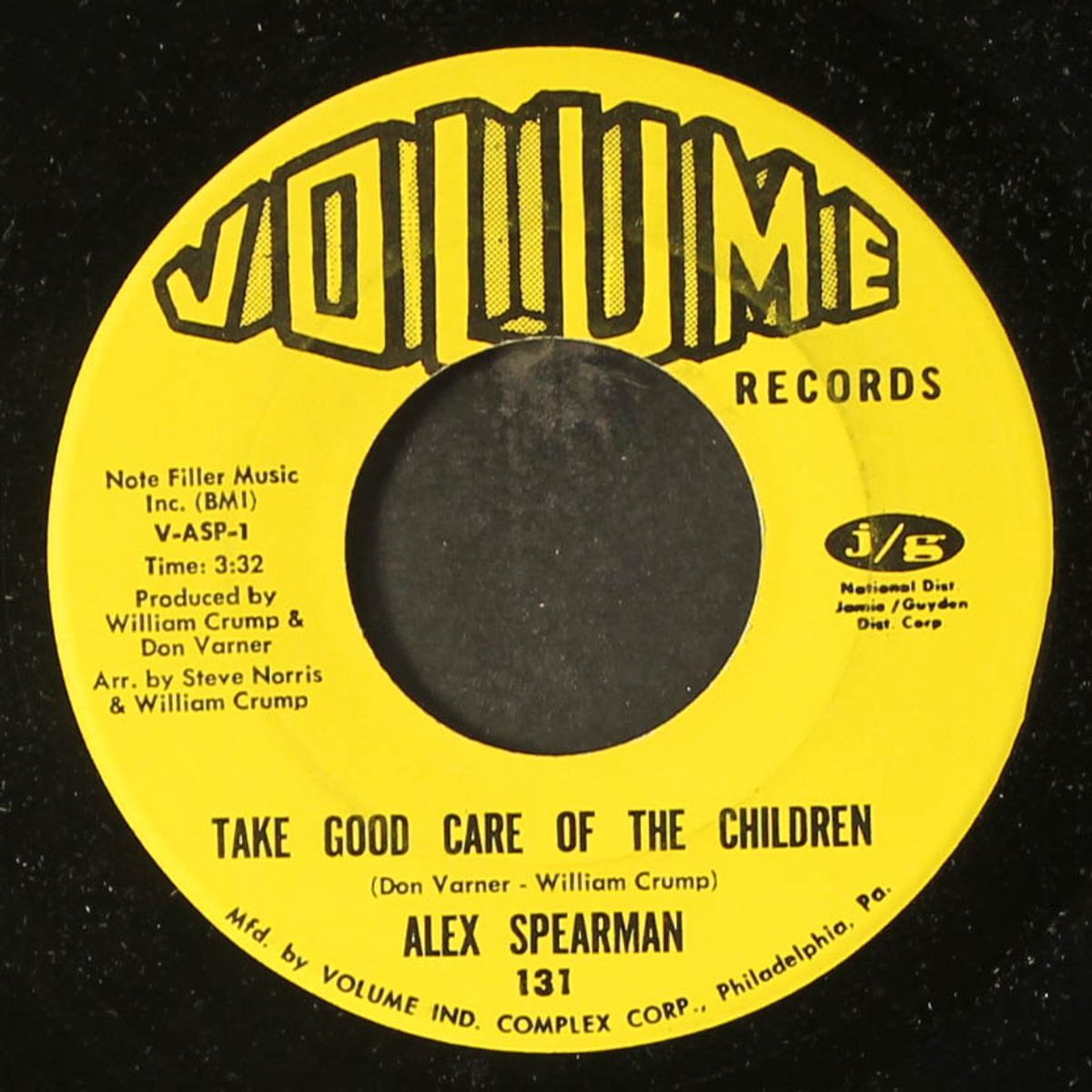 take good care of the children by ALEX SPEARMAN