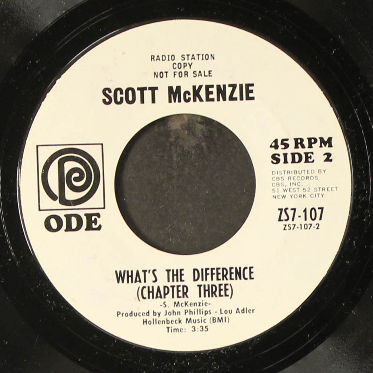 holy man / what's the difference by SCOTT MCKENZIE