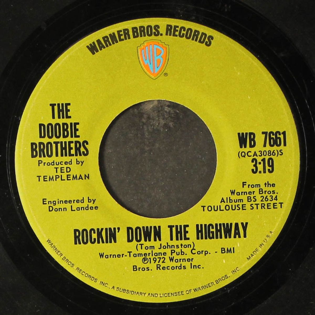 jesus is just alright / rockin' down the highway by DOOBIE BROTHERS