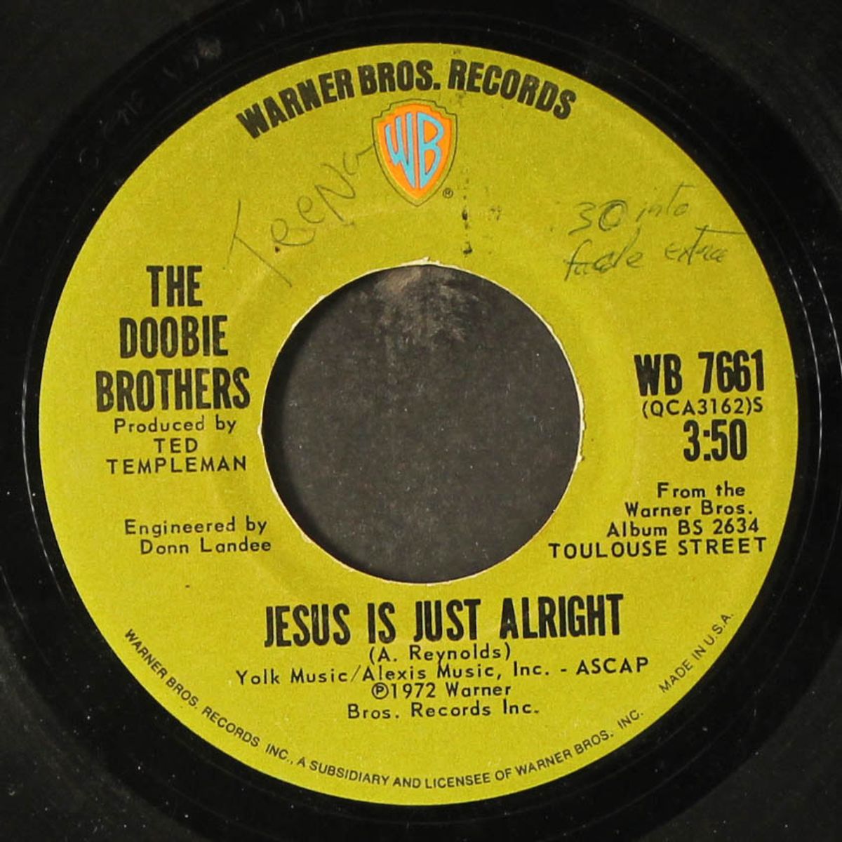 jesus is just alright / rockin' down the highway by DOOBIE BROTHERS