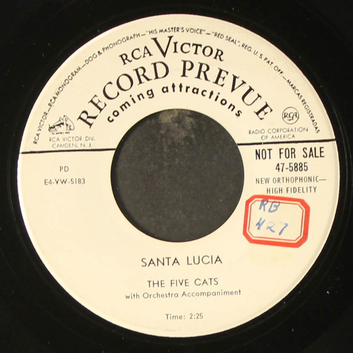 he follows she / santa lucia by FIVE CATS
