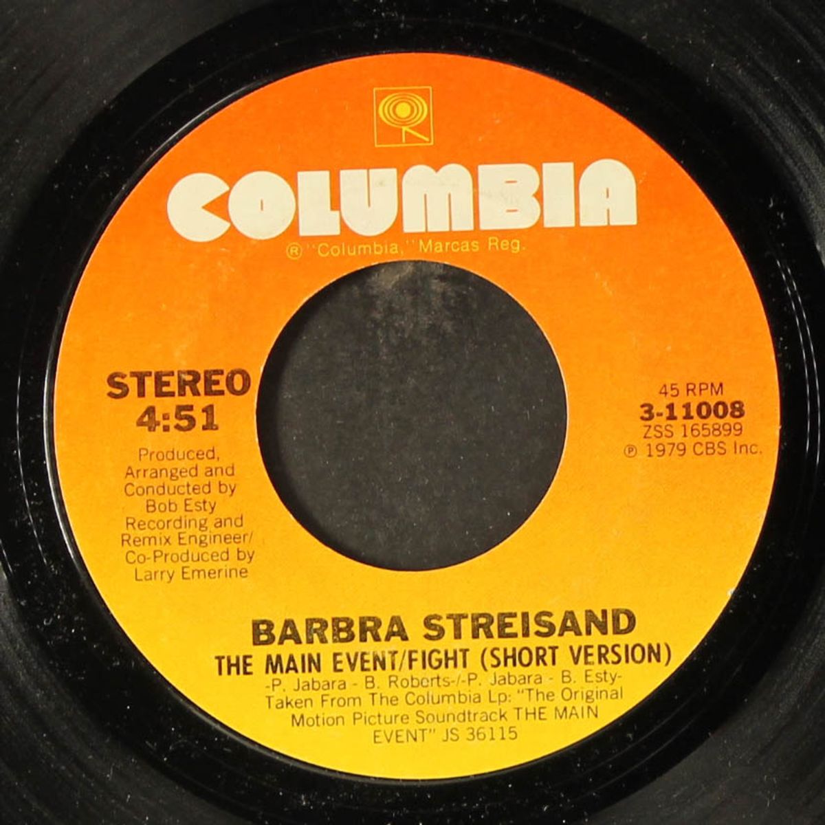 the main event / short by BARBRA STREISAND
