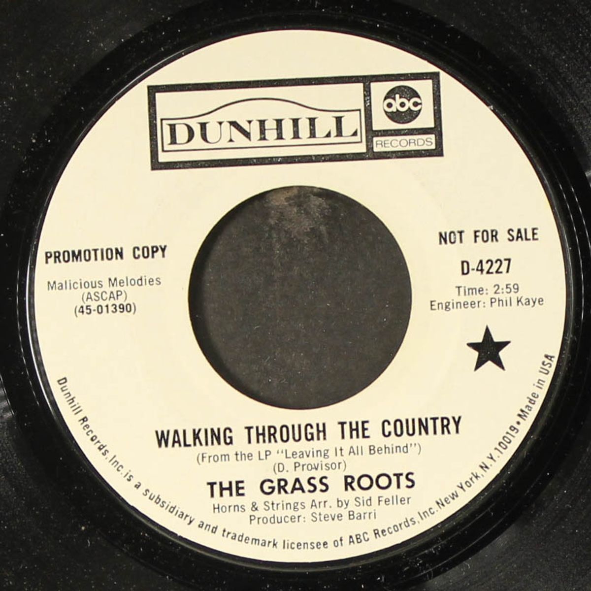 walking thru the country by GRASS ROOTS